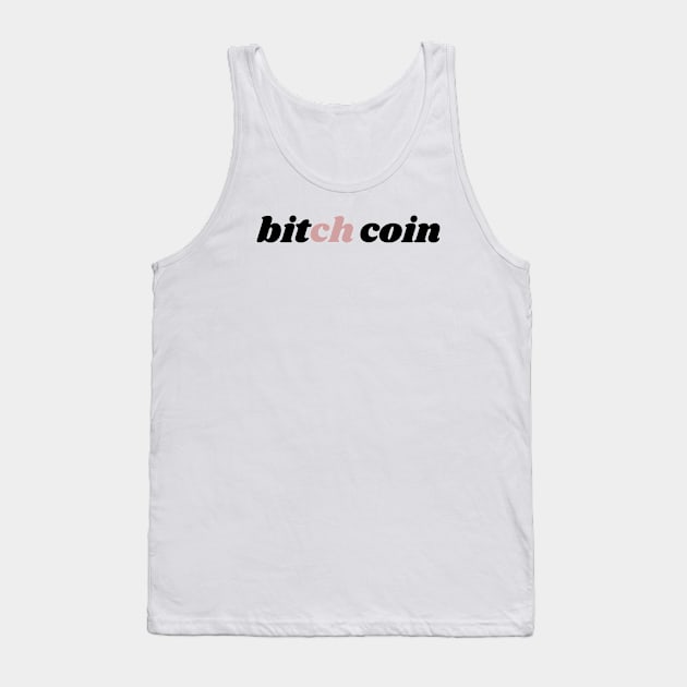 Bitcoin Pun Tank Top by twentysevendstudio